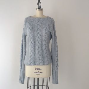 Intropia Pale Blue Knit Sweater